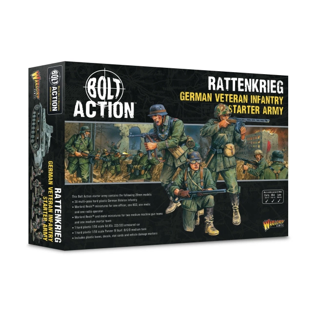 Bolt Action: Niemcy Rattenkrieg Veteran Infantry Starter Army