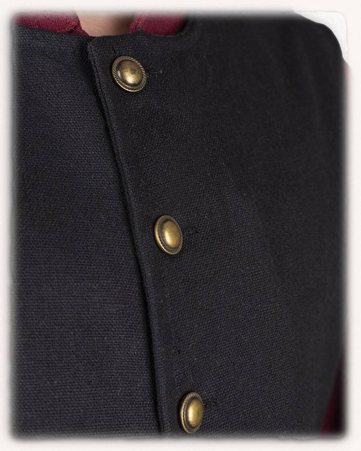 Fletcher Vest Black - kamizelka płócienna