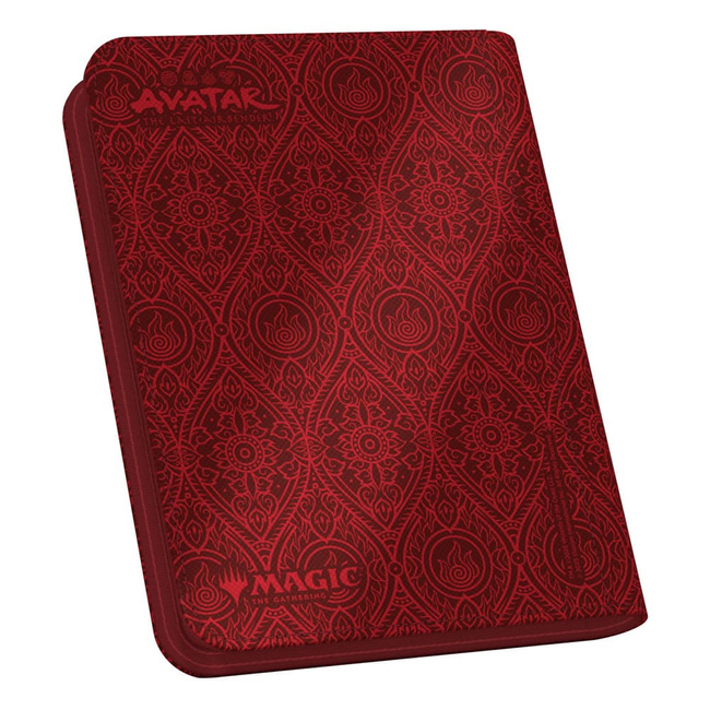 8-Pocket ZipFolio XenoSkin Avatar: The Last Airbender - Red Mana
