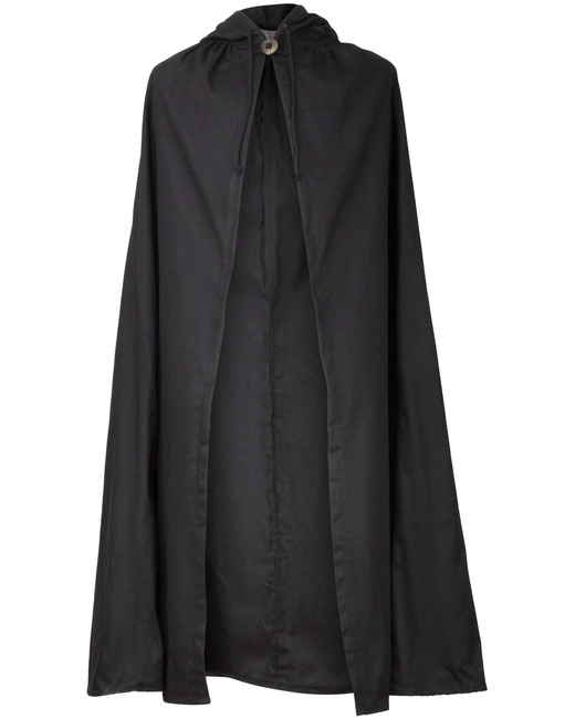 Aaron Cloak Canvas Black - płócienna opończa