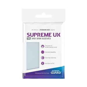 UG Supreme UX 3rd Skin Sleeves Standard Size Transparent (50)