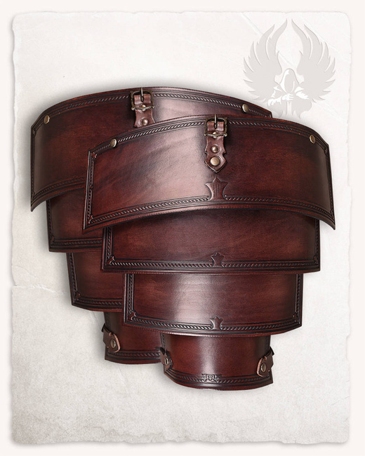 Lorica Spaulders - Brown