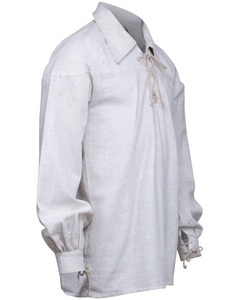 Sawyer shirt linen - White - koszula łniana