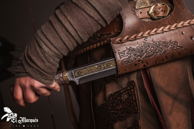 Baldur Seax scabbard - Brown - pochwa na seax