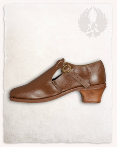 Muriel Shoe Brown - skórzane mokasyny