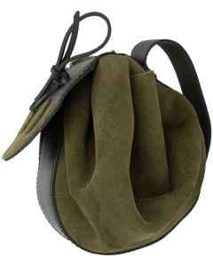 Celira belt bag - Green - skórzana kaletka