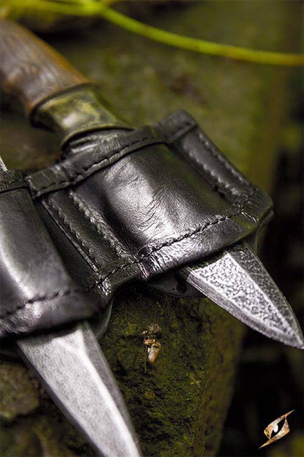 Rogue Knife Set & Holder - Epic Black