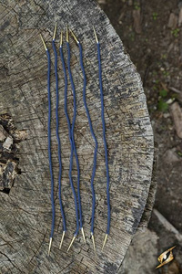 Tie Strings W. Points - Dark Blue