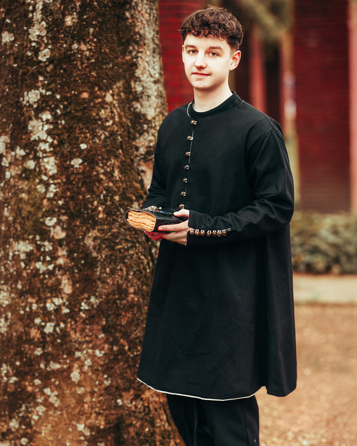 Rafael Tunic Canvas - Black - płócienna tunika