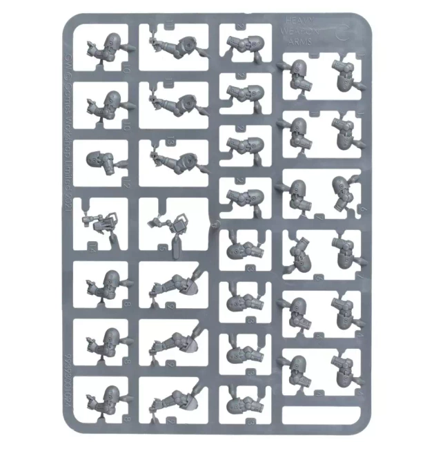 Warhammer The Horus Heresy: Legiones Astartes Heavy Weapons Upgrade Set (Missile Launchers and Heavy Bolters)