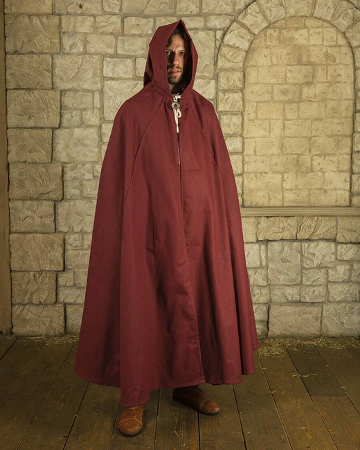 Gora Cape Canvas Bordeaux - płócienna opończa