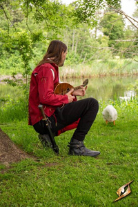 Single Hose - Black - Wool