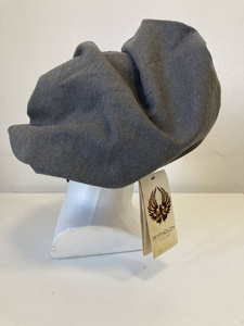 Stefan Beret Grey - beret średniowieczny