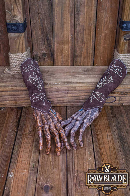 Vryla Premium bracers - Brown