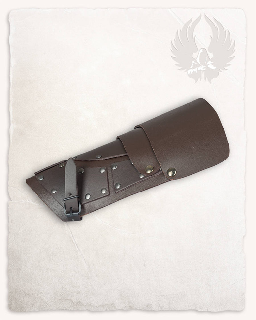 Quintus Spaulders Split Leather - Brown