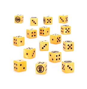 Warhammer 40000: Imperial Fists Dice Set