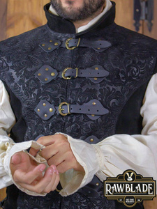 Yalon Long Jerkin Deluxe - Black