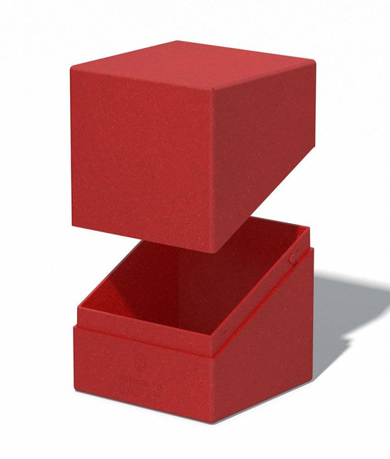 Ultimate Guard Return To Earth Boulder Deck Case 100+ Standard Size Red