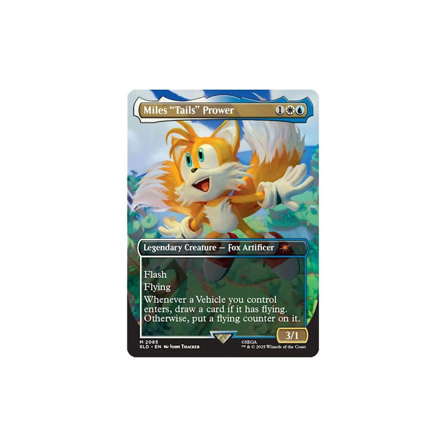 Magic the Gathering Secret Lair x Sonic: Friends & Foes english