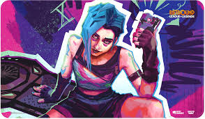 Riftbound: League of Legends TCG - Origins Jinx Playmat