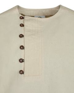 Tymond shirt - Cream - koszula bawełniana