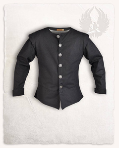 Tilly Jerkin Premium Canvas Black - kaftan płócienny