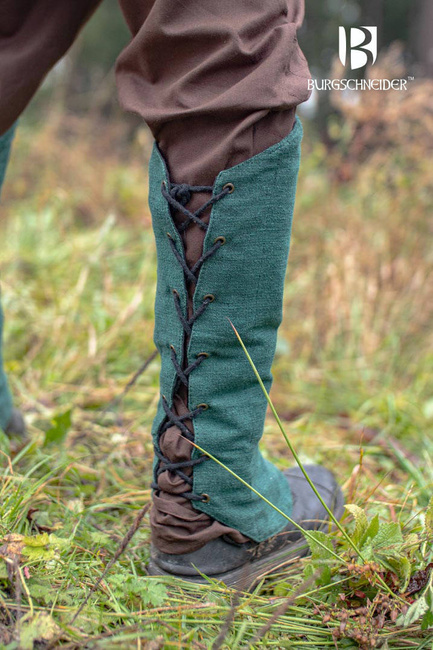 Gaiters Nares - Green - płócienne czapsy