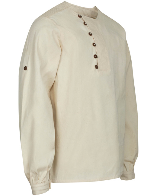 Tymond shirt - Cream - koszula bawełniana
