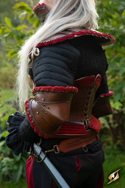 Noble Leather Couter - Dark Red