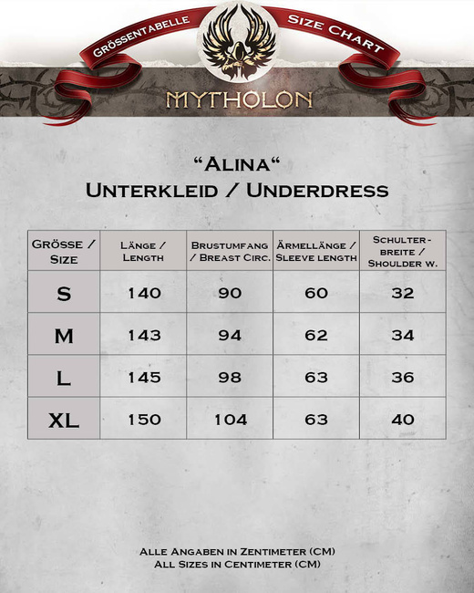 Alina Undergarment Canvas Black - suknia spodnia