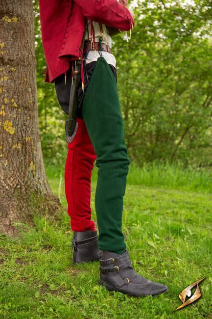 Single Hose - Green - Wool