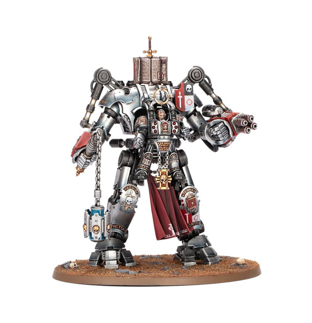 Warhammer 40000: Grey Knights Grand Master in Nemesis Dreadknight