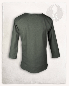 Tronde Tunic Canvas Green - płócienna tunika
