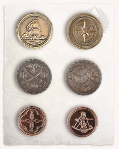 Srebrna moneta piratów