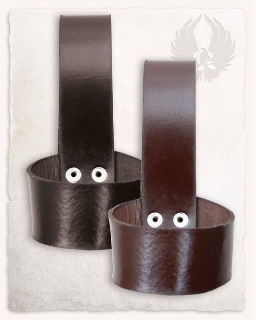 Adrian Hornloop Black - skórzana pętla