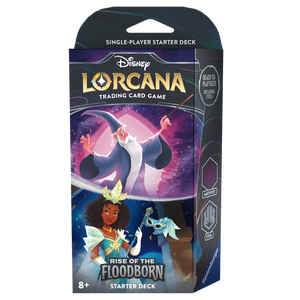 Disney Lorcana: Rise of the Floodborn Starter Deck Amethyst and Steel