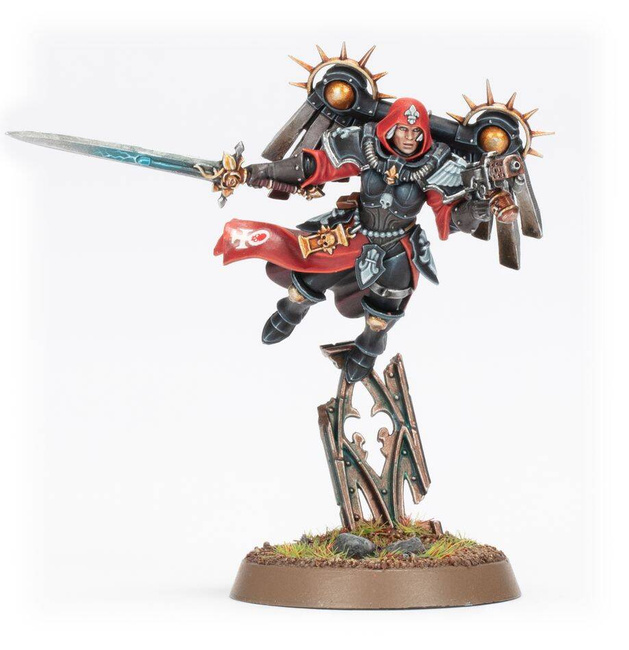 Warhammer 40000: Adepta Sororitas Canoness with Jump Pack