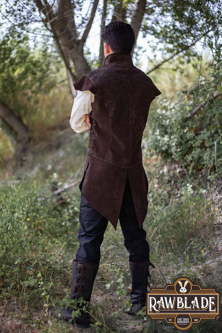 Yalon Long Jerkin Deluxe - Brown