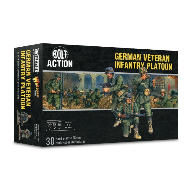 Bolt Action: Niemcy Veteran Infantry Platoon