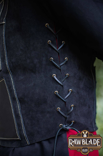 Jittu Jan Armoured Jerkin - Black