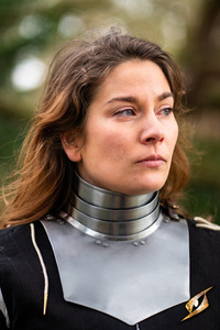 Landsknecht Gorget - Steel - obojczyk landsknechta