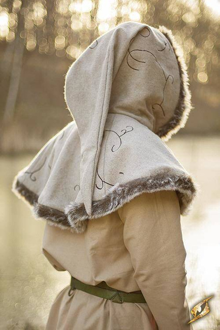 Hood - Fur - Desert Beige