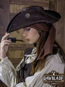 Three Doublons Tricorne Deluxe - Brown