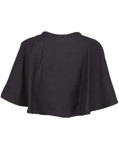 Bron Pelerine Canvas Black - krótka peleryna