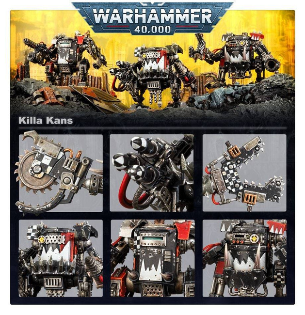 Warhammer 40000: Orks Killa Kans