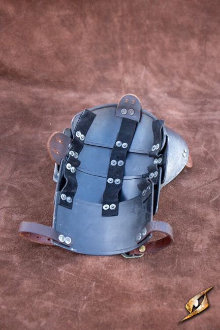 Landsknecht Spaulders - Steel - naramienniki landsknechta