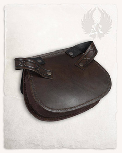 Julius Beltbag Brown - skórzana torba na pas