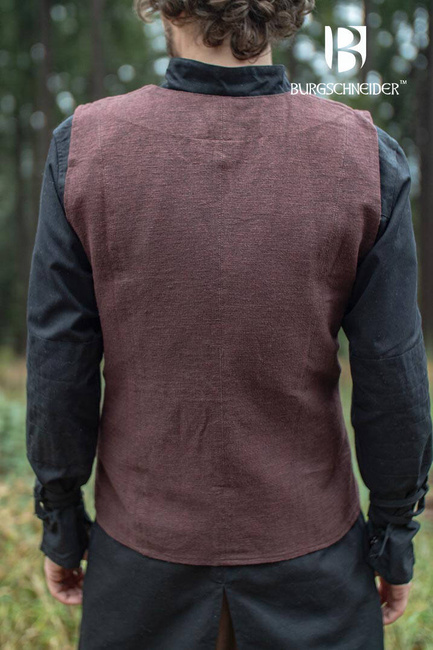 Weskit Maron - Brown - męska kamizelka