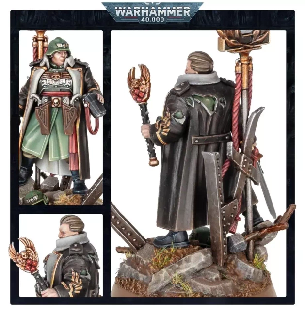 Warhammer 40000: Astra Militarum Lord Castellan Ursula Creed