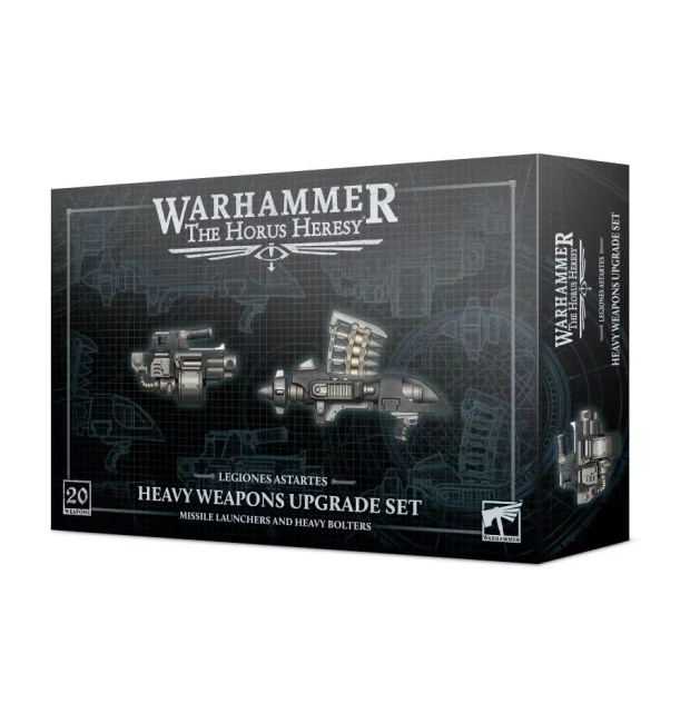 Warhammer The Horus Heresy: Legiones Astartes Heavy Weapons Upgrade Set (Missile Launchers and Heavy Bolters)
